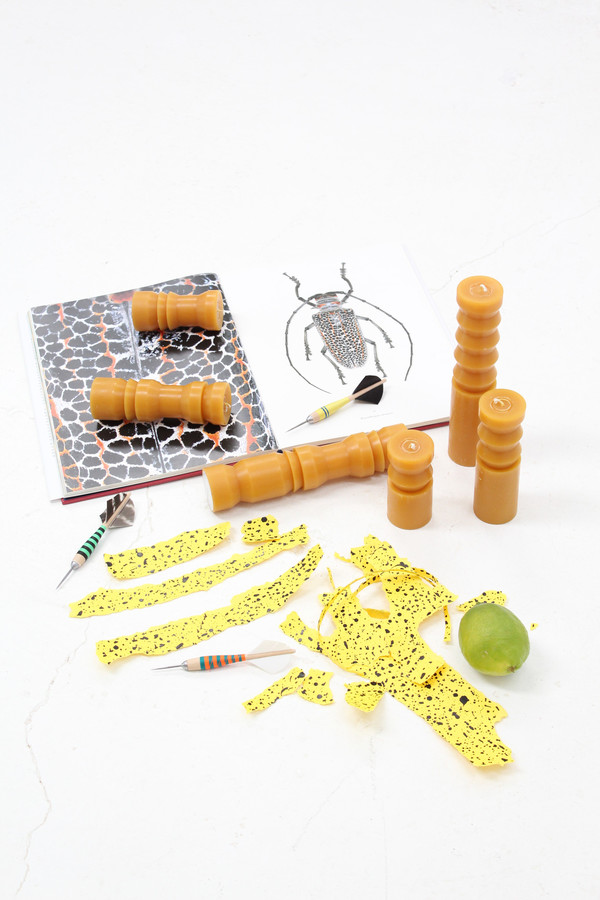 Grain Totem Candles Beeswax Grain Totem Candles Beeswax