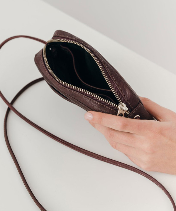Baggu Mini Oxblood Purse Baggu Mini Oxblood Purse