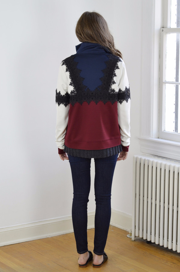 Ganni Rogers Jacket Block Color Ganni Rogers Jacket Block Color