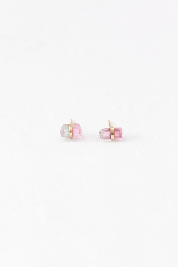 MJM Rainbow Tourmaline Stud Earrings MJM Rainbow Tourmaline Stud Earrings