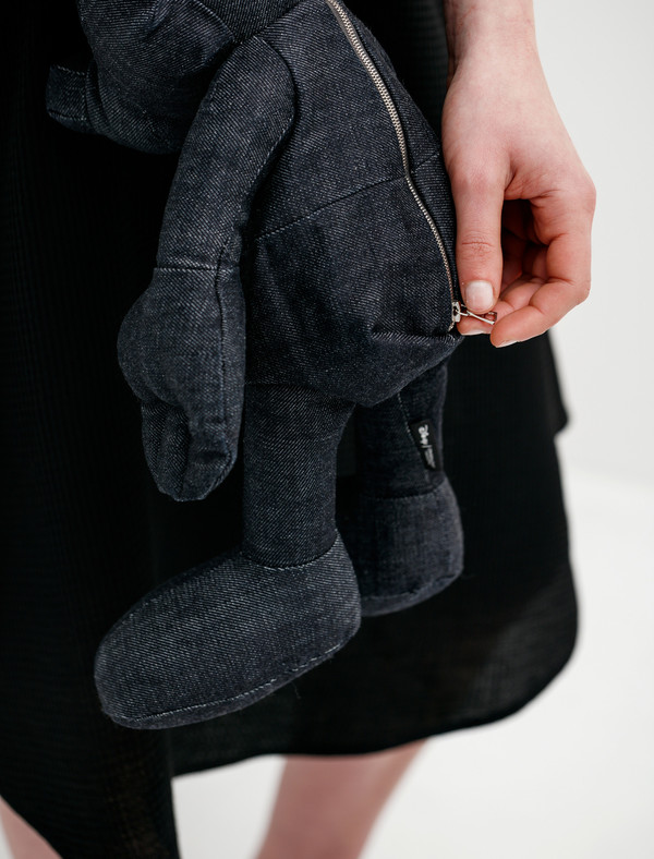 Christopher Raeburn Womens Mickey Mouse Bag Denim Christopher Raeburn Womens Mickey Mouse Bag Denim