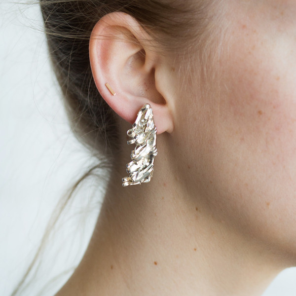 Mirit Weinstock Party Ornament Single Earring Mirit Weinstock Party Ornament Single Earring