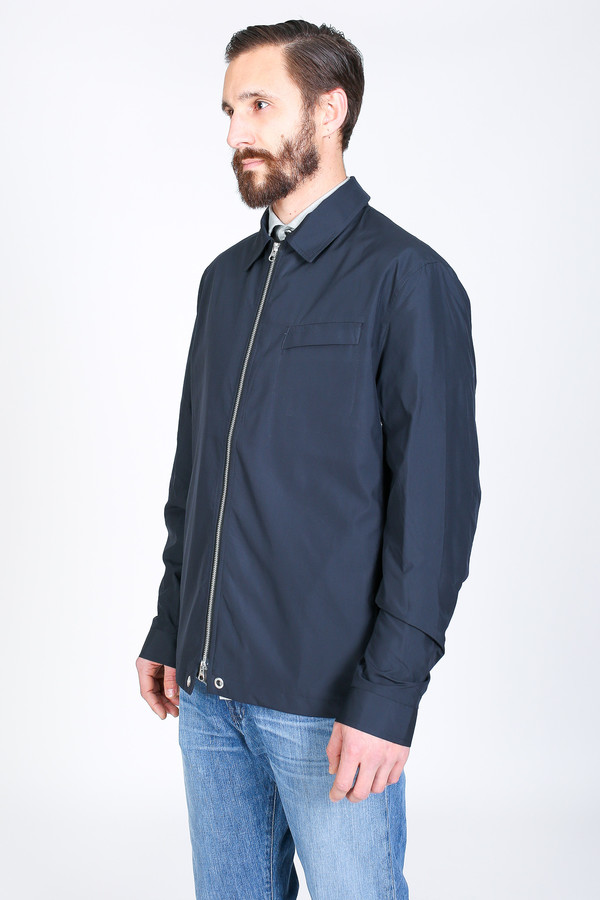 Men's Oliver Spencer Dover Jacket in Navy Men's Oliver Spencer Dover Jacket in Navy