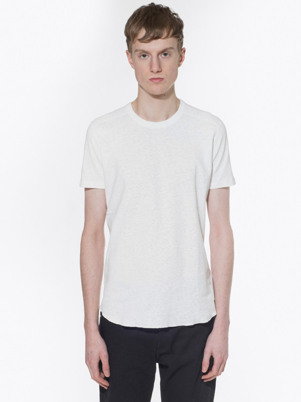 Men's Wings + Horns Knit 1X1 Slub Rib Short Sleeve Crew tee Men's Wings + Horns Knit 1X1 Slub Rib Short Sleeve Crew tee