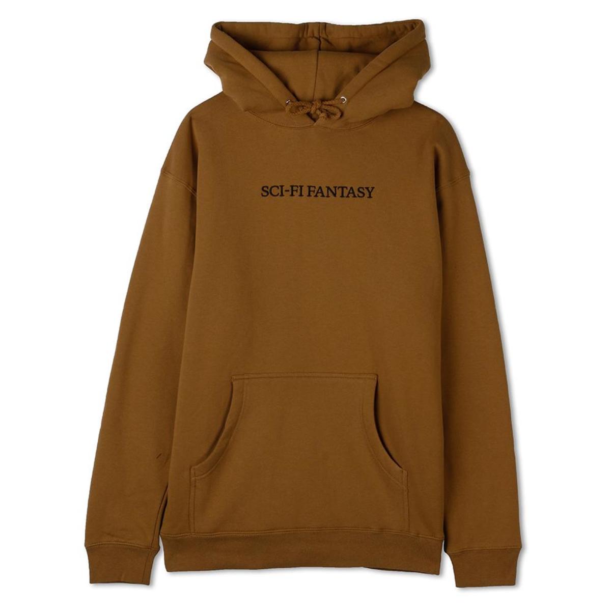 tan pullover hoodie