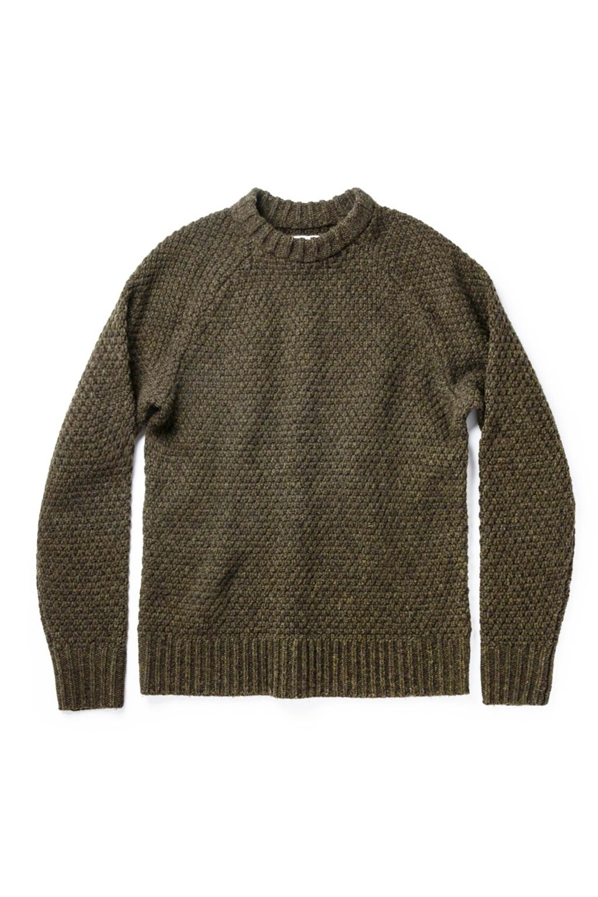 Taylor Stitch Fisherman Sweater - Loden 