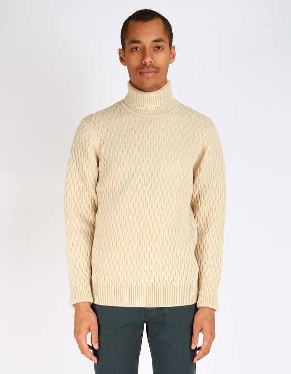 Men's No Nationality Andreas Turtleneck White Men's No Nationality Andreas Turtleneck White