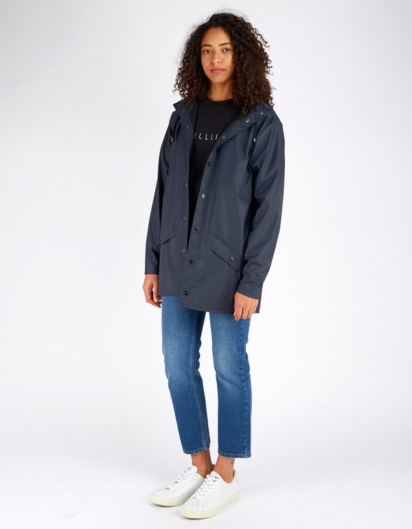 Rains Jacket Women's Blue Rains Jacket Women's Blue