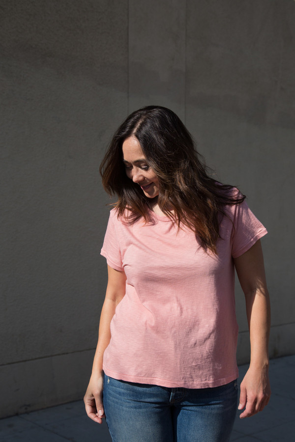 sundry nude loose tee sundry nude loose tee
