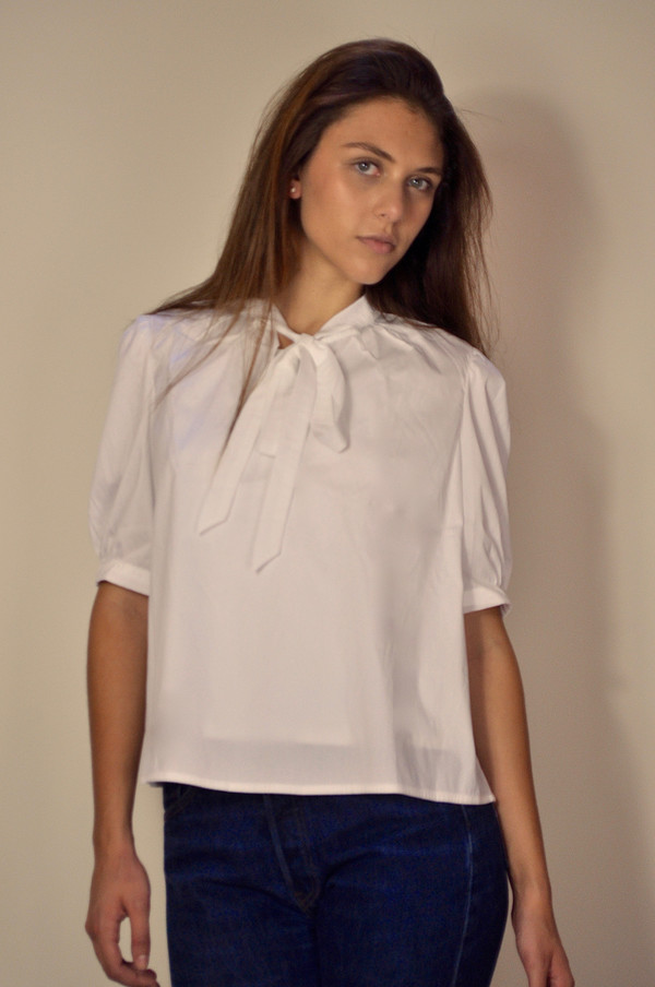 Kathy Kemp Tie Neck Top Kathy Kemp Tie Neck Top
