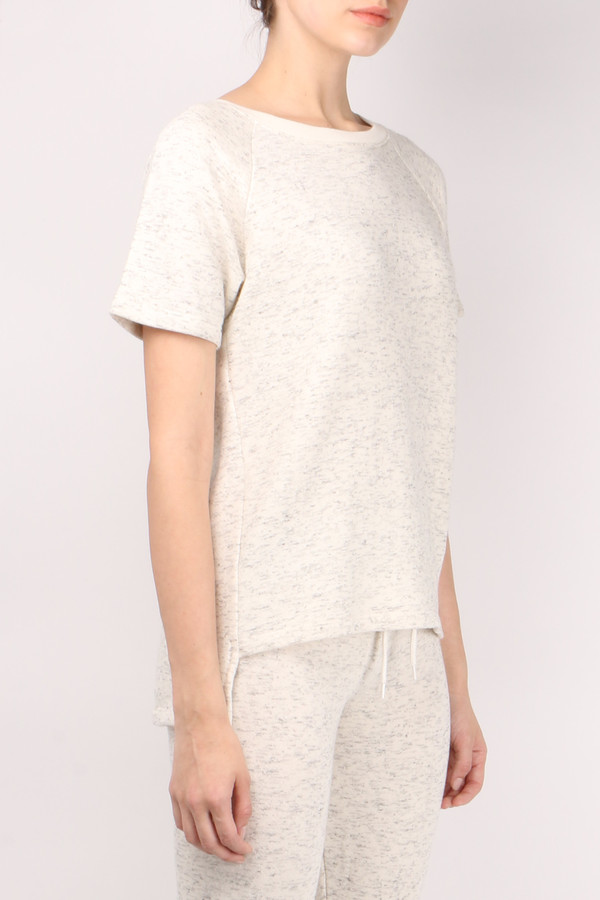 Monrow Twisted Seam Sweatshirt Monrow Twisted Seam Sweatshirt