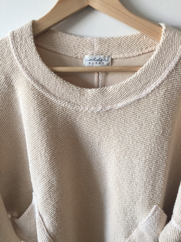 Calder Blake Isamu French Terry Pocket Pullover Calder Blake Isamu French Terry Pocket Pullover