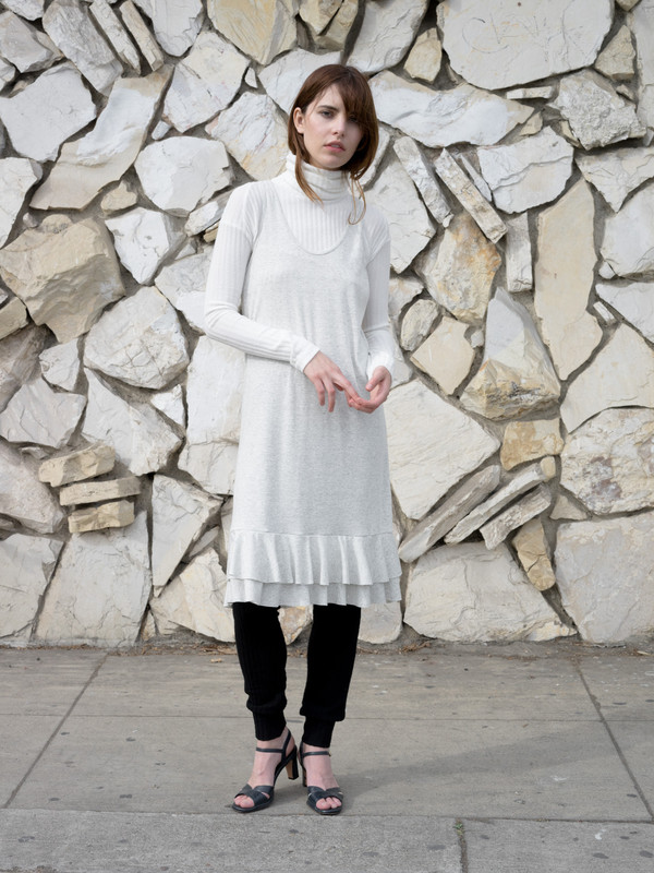 Calder Blake Margo Ash Rib Tank Dress Calder Blake Margo Ash Rib Tank Dress