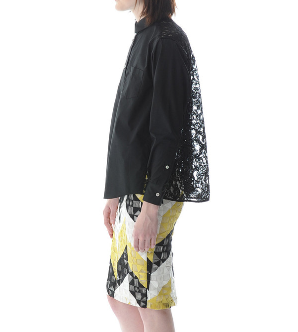 Sacai Luck Lace Back Blouse Sacai Luck Lace Back Blouse
