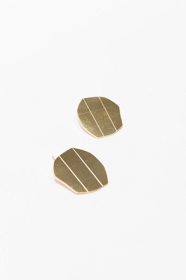 Knobbly Studio Gold Marleigh Studs Knobbly Studio Gold Marleigh Studs