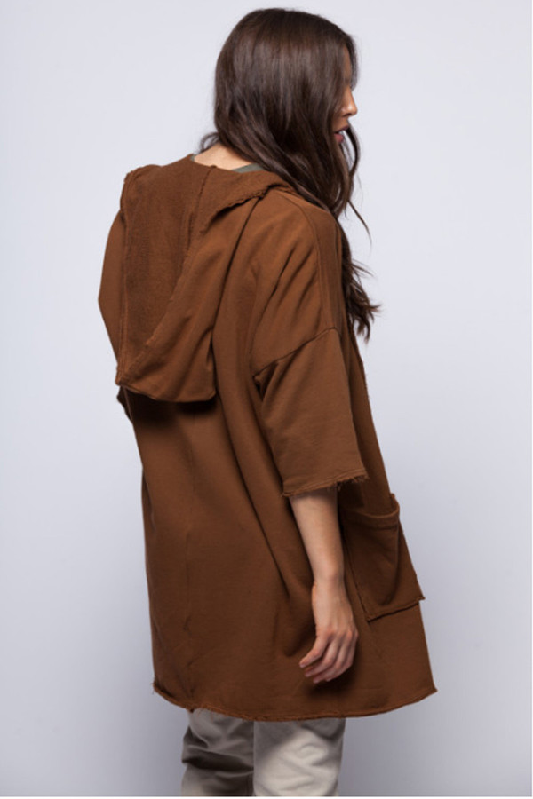 Back Beat Rags Bronze Hooded Sweatshirt Back Beat Rags Bronze Hooded Sweatshirt