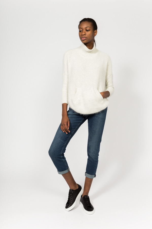 7115 by Szeki Angora Poncho Sweater 7115 by Szeki Angora Poncho Sweater