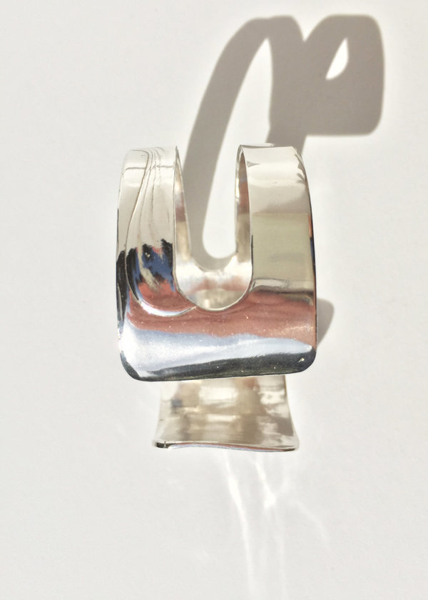 Leigh Miller Sterling Silver Cutout Bracelet Leigh Miller Sterling Silver Cutout Bracelet