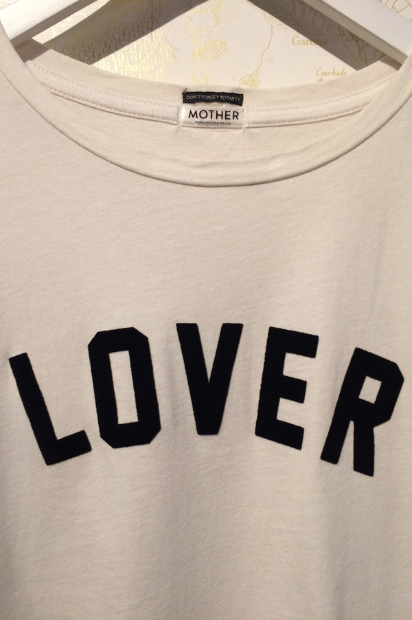 Mother Denim Little Goodie 'Lover' Tee Mother Denim Little Goodie 'Lover' Tee