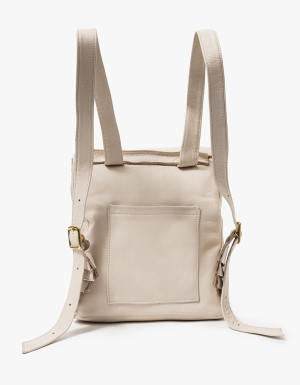 Collina Strada Novella Medium Bag - Stone Leather Collina Strada Novella Medium Bag - Stone Leather