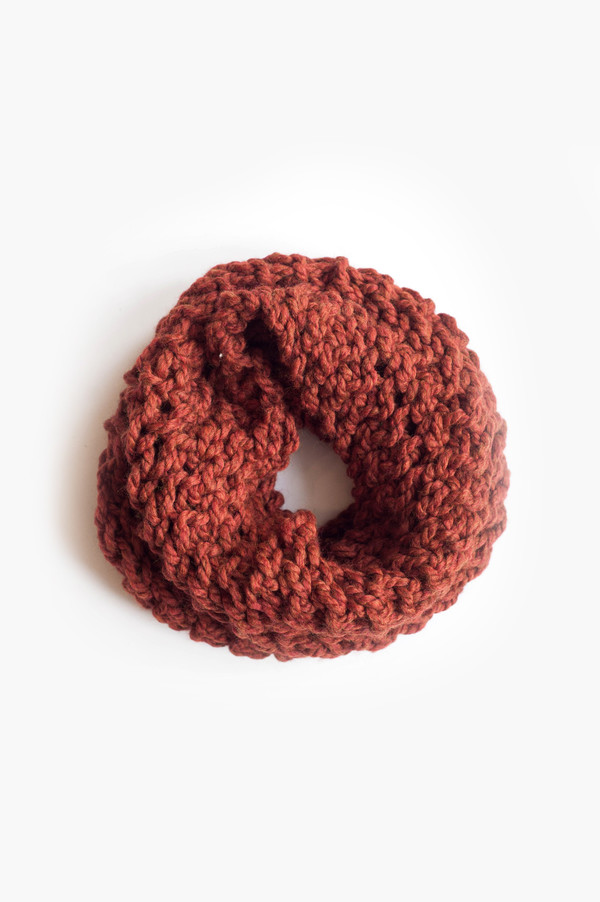 Peony Knits Calvert Cowl Spice Peony Knits Calvert Cowl Spice