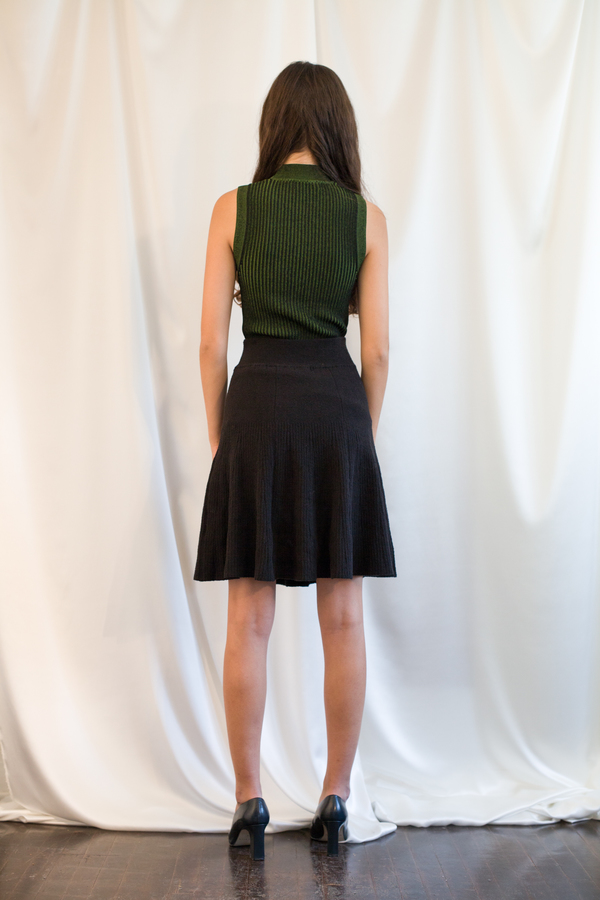 Pari Desai Paloma Tank Black/Fern Pari Desai Paloma Tank Black/Fern
