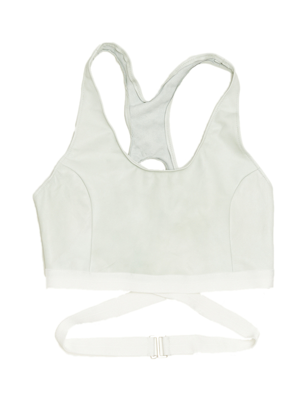 Collina Strada Virgin Islands Bralette Mint Leather Collina Strada Virgin Islands Bralette Mint Leather