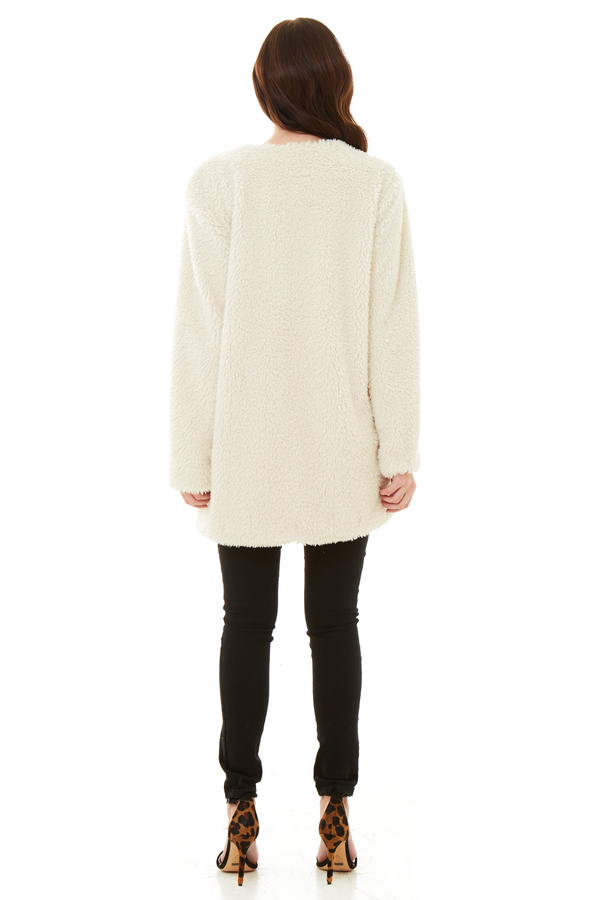 BB Dakota Merrill Wubby Collarless Coat BB Dakota Merrill Wubby Collarless Coat