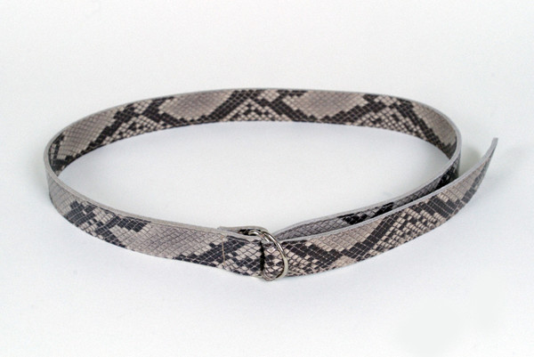 Clyde D Ring Belt in Python Clyde D Ring Belt in Python