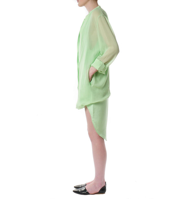 3.1 Phillip Lim Hem Layered Shirt Dress 3.1 Phillip Lim Hem Layered Shirt Dress