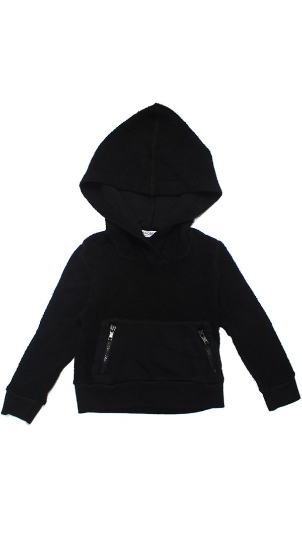 Puffy Pullover Hoodie - Black Puffy Pullover Hoodie - Black