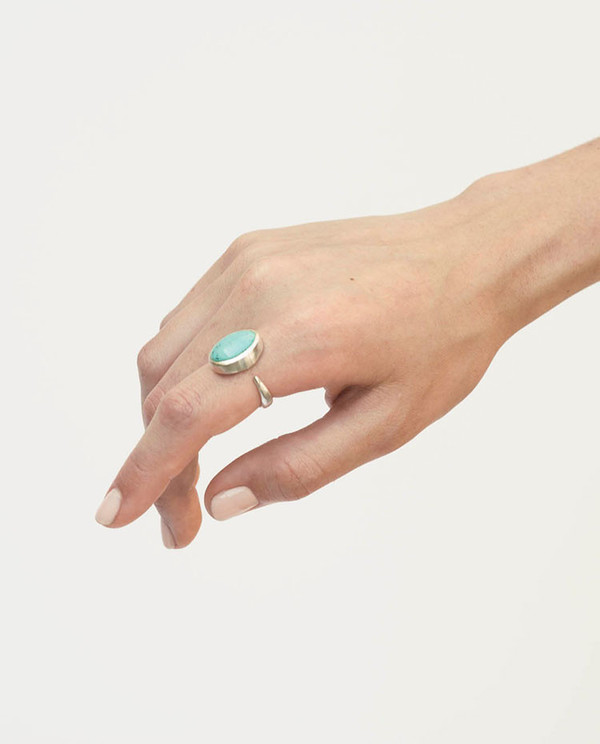 Minoux Jewelry Turquoise Clearing Ring Minoux Jewelry Turquoise Clearing Ring