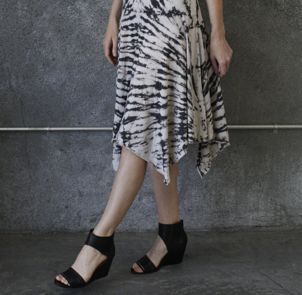 Raquel Allegra Tie Dye Handkerchief Dress Raquel Allegra Tie Dye Handkerchief Dress