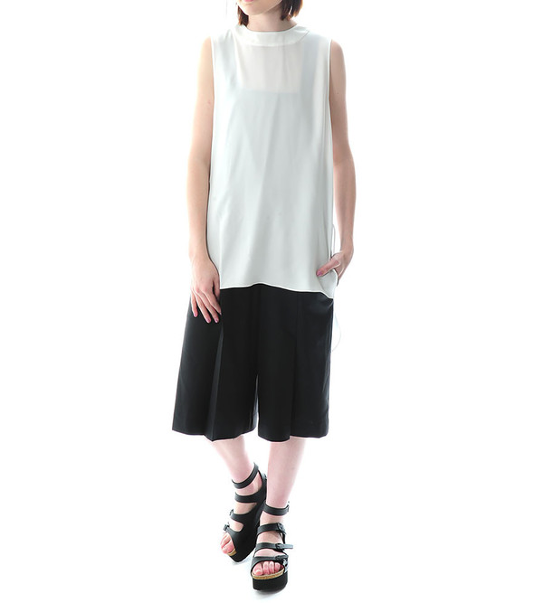 Public School Off-White Sleeveless Tunic Public School Off-White Sleeveless Tunic