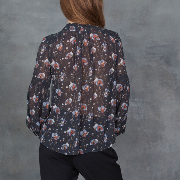 Ulla Johnson Mimi Blouse Patchwork French Floral Ulla Johnson Mimi Blouse Patchwork French Floral
