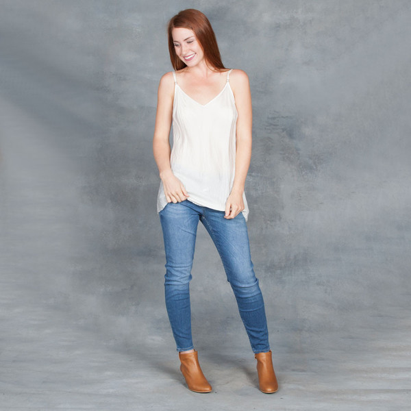 Organic By John Patrick 100% Cupro Bias Camisole Organic By John Patrick 100% Cupro Bias Camisole