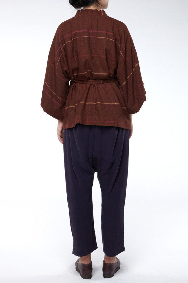 Seek Collective Sandy Kimono Jacket Malbec Weave Seek Collective Sandy Kimono Jacket Malbec Weave