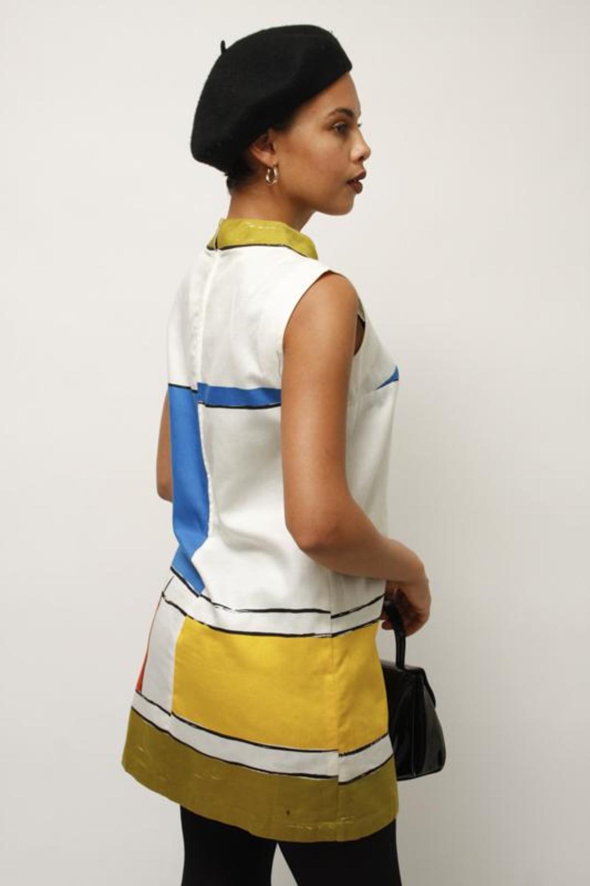 VINTAGE 1960S PIET MONDRIAN COLOR BLOCK 