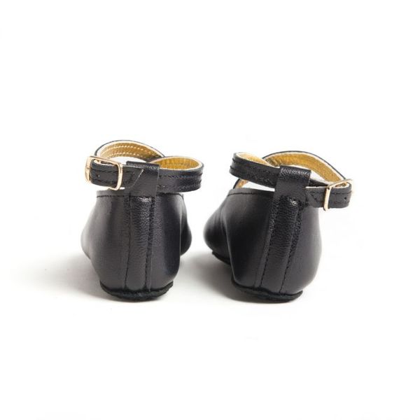 Little Lulu's Black Sia Ballet Pumps Little Lulu's Black Sia Ballet Pumps