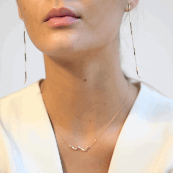 Shahla Karimi 14K Gold Subway Earrings - Yankee Stadium to Wall St Shahla Karimi 14K Gold Subway Earrings - Yankee Stadium to Wall St