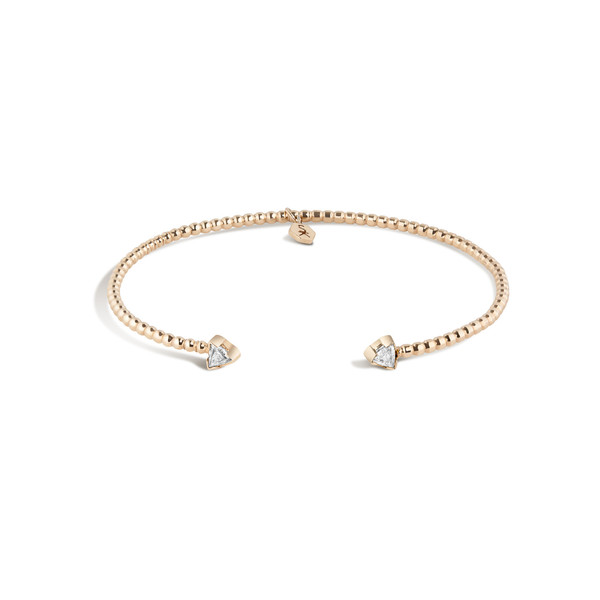 Shahla Karimi 14K Gold Birthstone Cuff No. 2 Shahla Karimi 14K Gold Birthstone Cuff No. 2