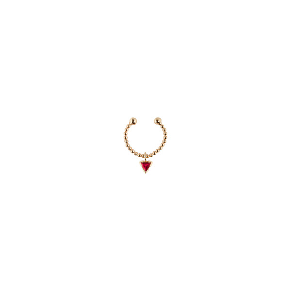 Shahla Karimi 14K Gold Birthstone Septum Cuff Shahla Karimi 14K Gold Birthstone Septum Cuff