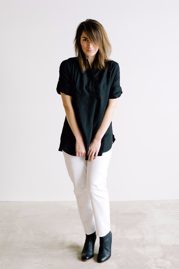 Wray Painter Tunic - Black Wray Painter Tunic - Black