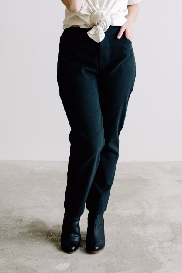 Hackwith Design House Skinny Pant - Charcoal Hackwith Design House Skinny Pant - Charcoal