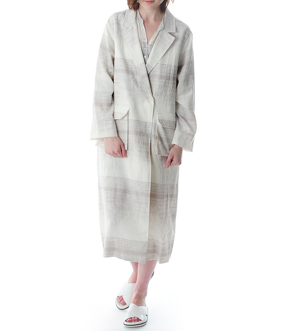 Raquel Allegra Printed Trench Coat Raquel Allegra Printed Trench Coat