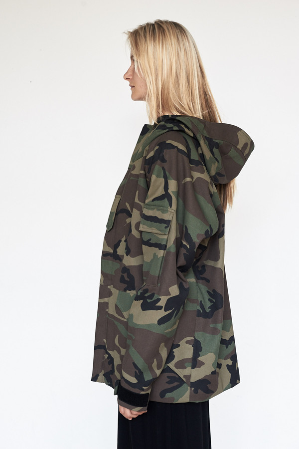 Assembly New York Cotton Camouflage Storm Coat Assembly New York Cotton Camouflage Storm Coat
