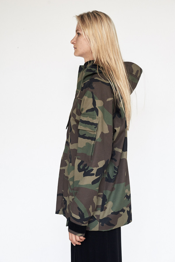 Assembly New York Cotton Camouflage Storm Coat Assembly New York Cotton Camouflage Storm Coat