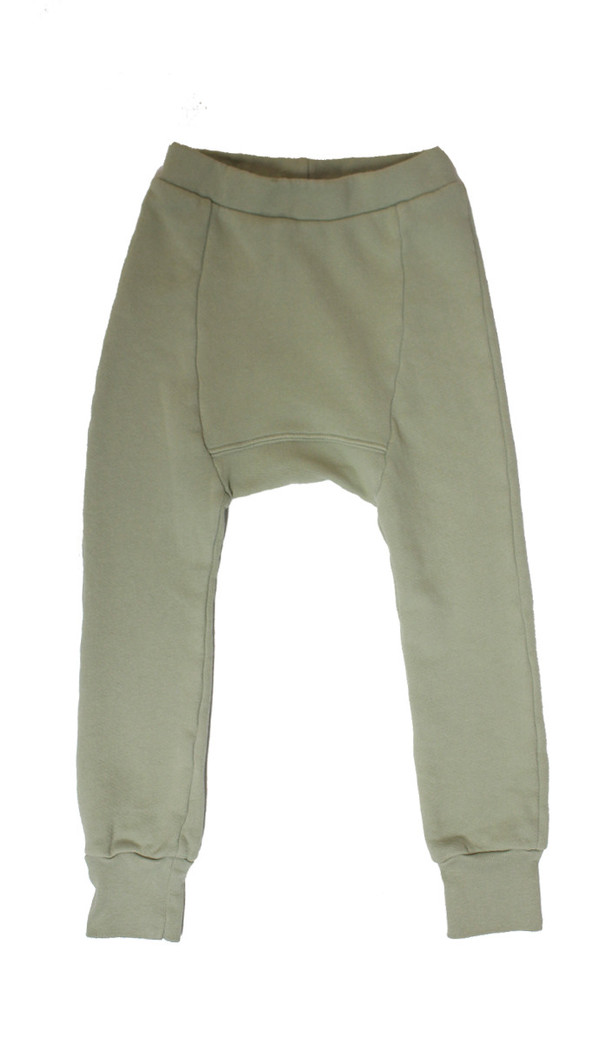 Kid's Mimobee Lowrider Harem Leggings - Sage Kid's Mimobee Lowrider Harem Leggings - Sage