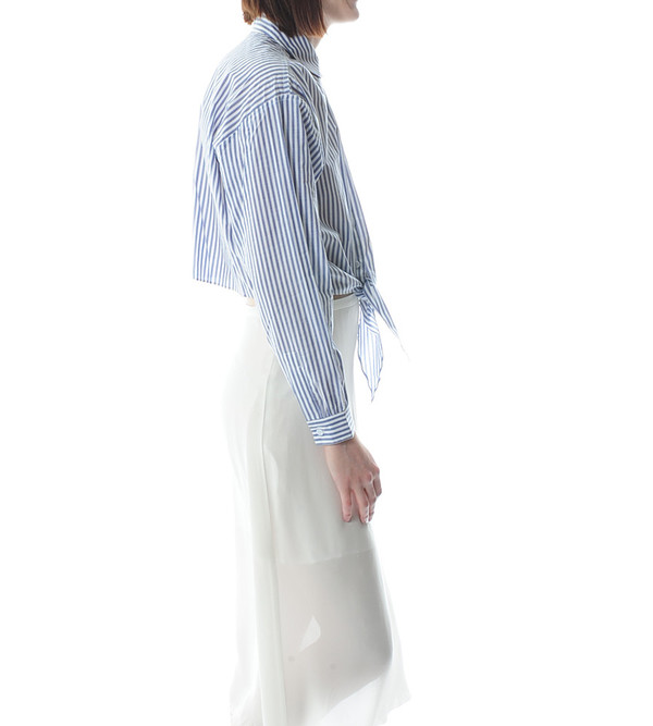 Apiece Apart Salamina Tie Front Shirt Apiece Apart Salamina Tie Front Shirt