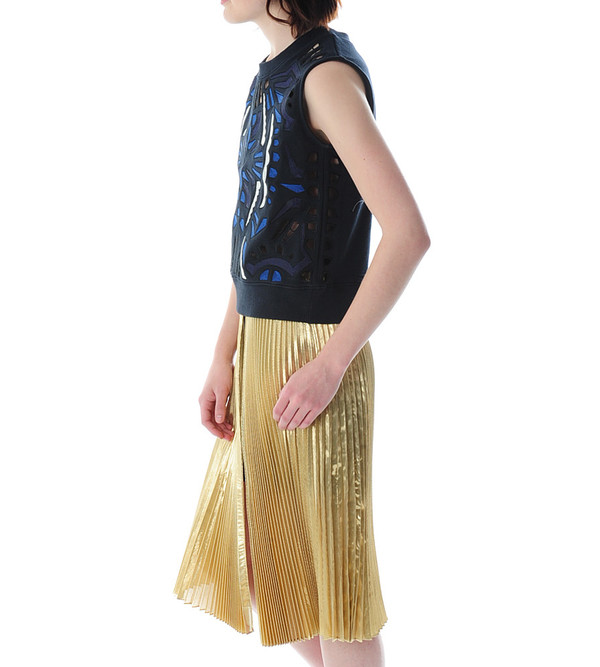 Sea NY Sleeveless Embroidered Sweatshirt Sea NY Sleeveless Embroidered Sweatshirt